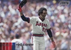 2020 Stadium Club Base Set Rod Carew #150 card