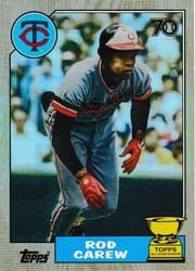 2021 Topps All-Star Rookie Cup Base Set Rod Carew #42 card