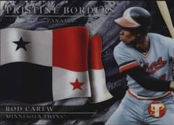 2022 Topps Pristine Borders Rod Carew #PB-2 card
