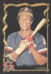 2023 Topps Allen & Ginter X Base Set Rod Carew #51 card