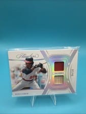 2024 Panini Flawless Dual Patches Rod Carew #DU-RCR card