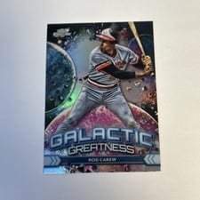 2024 Topps Cosmic Chrome Galactic Greatness Rod Carew #GG-20 card