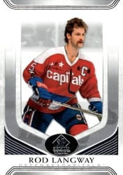 2020-21 SP Signature Edition Legends Base Set Rod Langway #163 card