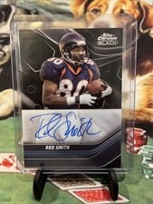 2023 Topps Composite Topps Chrome Black Autographs Set Rod Smith #TCBA-RS card