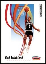 1991-92 SkyBox Base Set Rod Strickland #263 card