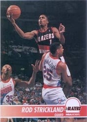 1994-95 Hoops Base Set Rod Strickland #181 card