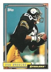 1992 Topps Base Set Rod Woodson #200 card