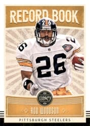 2020 Panini Legacy Record Book Rod Woodson #RB-RW card