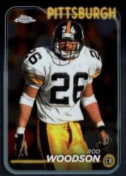 2024 Topps Chrome Base Set Rod Woodson #166 card