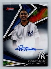 2022 Bowman's Best Best of 2022 Autographs Roderick Arias #B22-RA card