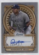 2023 Bowman Sterling Opulence Autographs Roderick Arias #SOA-RAS card