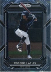 2023 Panini Prizm Base Set Roderick Arias #137 card