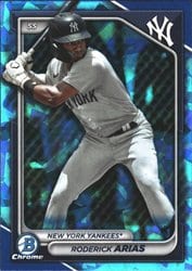2024 Bowman Sapphire Edition Base Set Roderick Arias #BCP-100 card