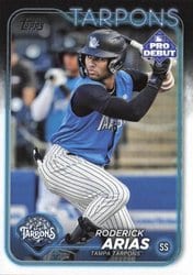2024 Topps Pro Debut Base Set Roderick Arias #PD-80 card