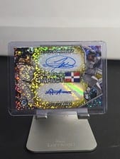 2024 Bowman Chrome International Impact Autographs Roderick Arias / Jasson Domínguez #II-DA card