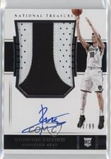 2018 Panini National Treasures Rodions Kurucs #149 card
