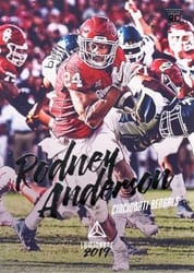 2019 Panini Luminance Base Set Rodney Anderson #150 card