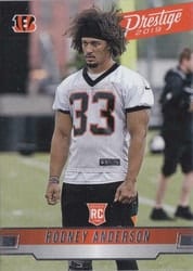 2019 Panini Prestige Base Set Rodney Anderson #255 card