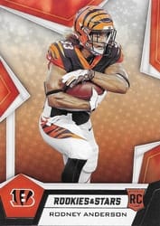 2019 Panini Rookies & Stars Base Set Rodney Anderson #171 card