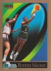 1990-91 SkyBox Base Set Rodney McCray #377 card
