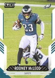 2021 Score Base Set Rodney McLeod #76 card