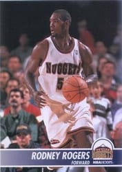 1994-95 Hoops Base Set Rodney Rogers #52 card