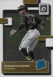 2022 Donruss Optic Base Set Rodolfo Castro #90 card