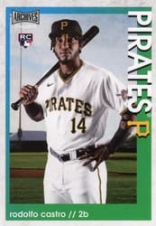 2022 Topps Archives Snapshots Base Set Rodolfo Castro #2 card
