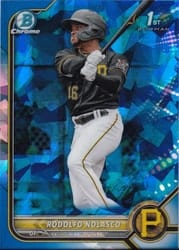 2022 Bowman Sapphire Edition Base Set Rodolfo Nolasco #BCP-69 card
