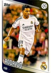 2025-26 Topps UEFA Club Competitions Base Set Rodrygo #102 card
