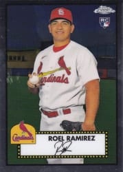 2021 Topps Chrome Platinum Anniversary Base Set Roel Ramirez #129 card