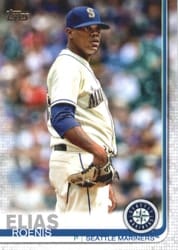 2019 Topps Base Set Roenis Elias #628 card