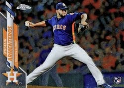 2020 Topps Chrome Base Set Rogelio Armenteros #4 card