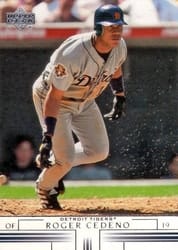 2002 Upper Deck Base Set Roger Cedeno #199 card