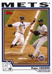 2004 Topps Base Set Roger Cedeno #490 card