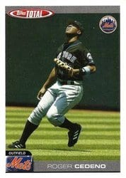 2004 Topps Total Base Set Roger Cedeno #519 card