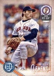 2018 Topps Gypsy Queen Base Set Roger Clemens #314 card