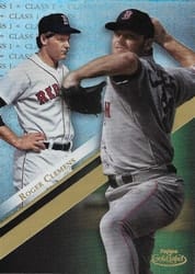 2019 Topps Gold Label Base Set Roger Clemens #97 card