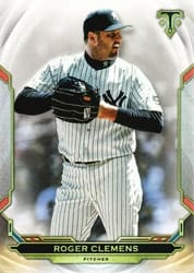 2019 Topps Triple Threads Base Set Roger Clemens #71 card