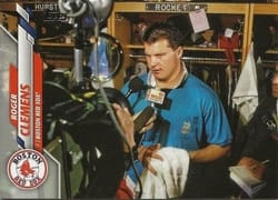 2020 Topps Base Set Roger Clemens #60b card