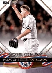 2022 Topps Update Paragons of the Postseason Roger Clemens #PP-17 card