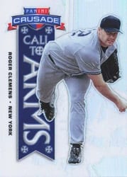 2025 Panini Crusade Call to Arms Roger Clemens #12 card