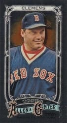 2025 Topps Allen & Ginter Mini Chrome Roger Clemens #43 card