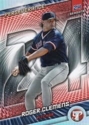 2025 Topps Pristine Perseverance Roger Clemens #P-3 card