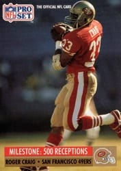 1991 Pro Set Base Set Roger Craig #21 card