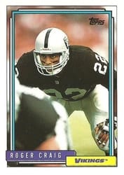 1992 Topps Base Set Roger Craig #511 card
