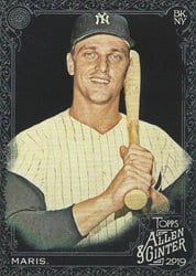 2019 Topps Allen & Ginter X Base Set Roger Maris #128 card