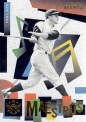 2022 Panini Diamond Kings Maestros Roger Maris #M-1 card
