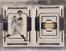 2023 Panini National Treasures Legendary Materials Booklets Roger Maris #20 card