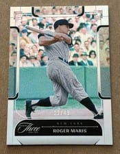 2024 Panini Three and Two Base Set Roger Maris #30 card